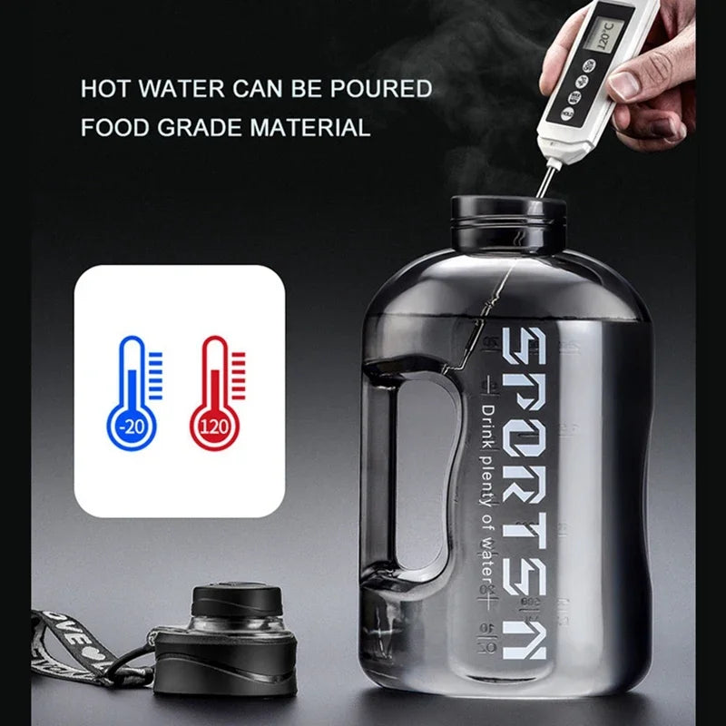 1.7L Large Sports Water Bottle