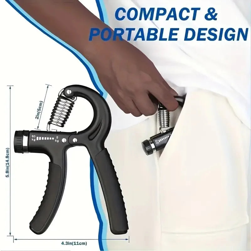 Adjustable hand grip strengthener 5-60kg - image 5