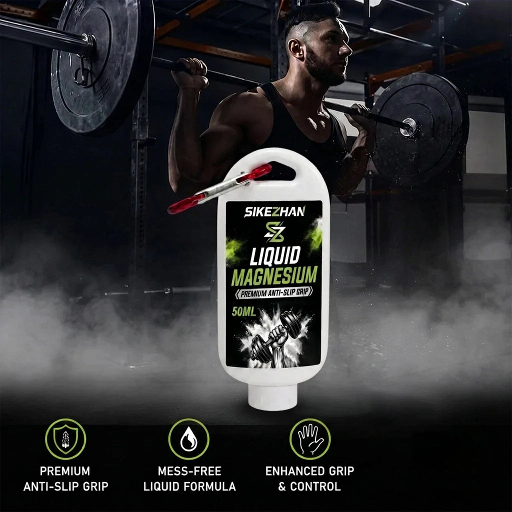 Quick-dry liquid chalk 30ml for weightlifting grip - image 2