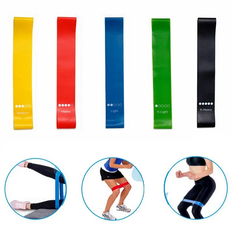 5-Level Resistance Loop Bands Set with Bag
