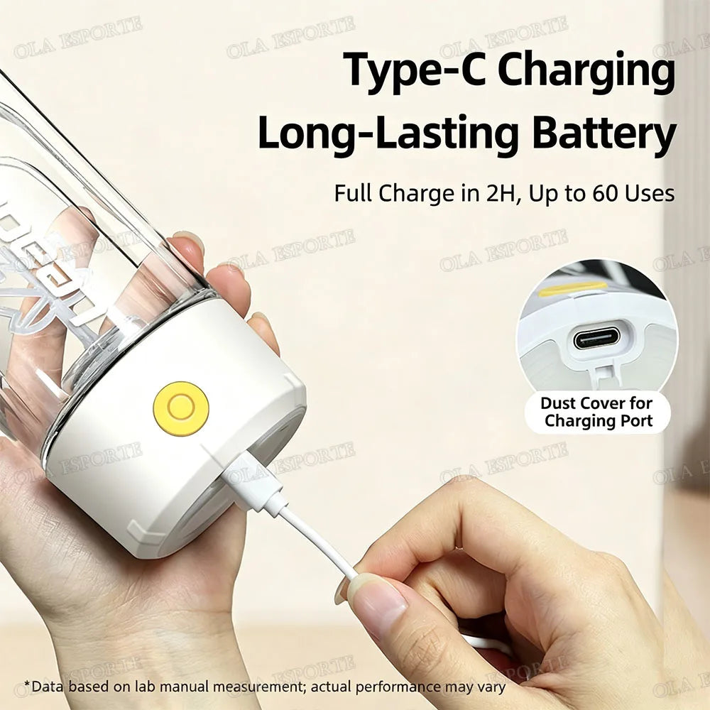 USB electric protein shaker bottle - image 5