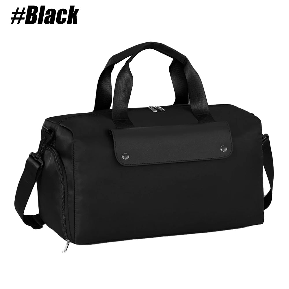 Gym duffle bag with shoe and wet compartments - image 7