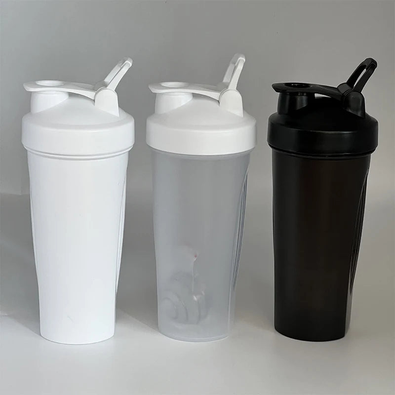 GoMode 600ml Leak-Proof Protein Shaker Bottle with Mixing Ball