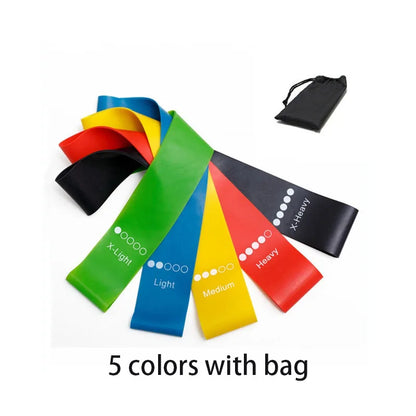 5-Level Resistance Loop Bands Set with Bag